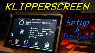 Klipperscreen  The Touchscreen Interface for Klipper [upl. by Epstein822]