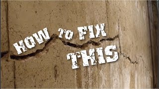 How to Fix a Crack in a Concrete Foundation NEW TECHNOLOGY [upl. by Anin]