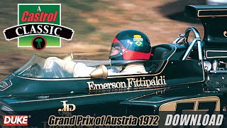 Formula One  1972 Austrian Grand Prix [upl. by Dorise]