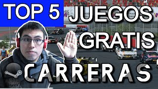 TOP 5 JUEGOS DE CARRERASRACING para pc POCOS REQUISITOS GRATIS por STEAM │ 2025 🚘 [upl. by Damle]