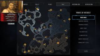 Wasteland 3  Full World Map  All locations on the world map  Expedition achievement [upl. by Ebehp]