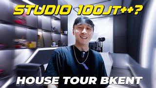 STUDIO ABIS 100JT LEBIH  HOUSE TOUR YANG UDAH LU PADA MINTA NI HOUSE TOUR BKENT [upl. by Ayotas72]