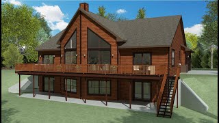 Custom Red Lake Model – Wausau Homes Streator IL – Potter Residence [upl. by Kellia]