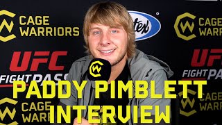 Paddy Pimblett on Fighting Tony Ferguson at UFC 296 [upl. by Yeloc]