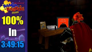 BanjoKazooie Jiggies of Time 100 Speedrun in 34915 [upl. by Margarita302]