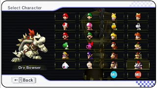 Mario Kart Wii All Characters [upl. by Nesrac]