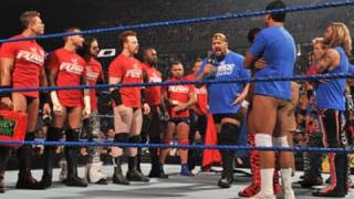 SmackDown SixMan SmackDown vs Raw Tag Team Match [upl. by Nythsa159]