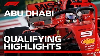 2019 Abu Dhabi Grand Prix Qualifying Highlights [upl. by Artenra63]