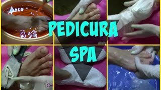 Pedicura Spa con Tratamiento de Parafina hombres y mujeres [upl. by Ttimme263]