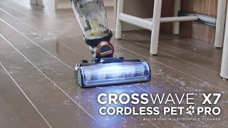 CrossWave® X7 Cordless Pet Pro Feature Overview [upl. by Rosenberger740]