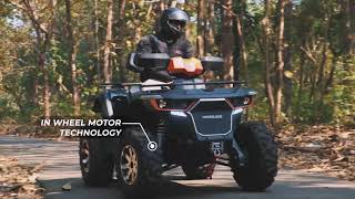 Powerland  One of the fastest 4x4 electric ATVs [upl. by Aneetsyrk]