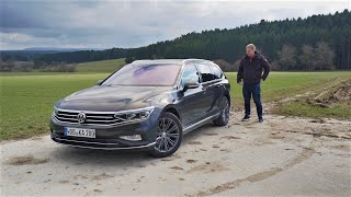 2020 VW Passat Variant Facelift  Review Test Fahrbericht [upl. by Nwahsat]