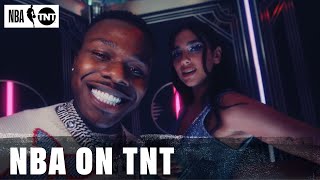 DaBaby and Dua Lipa Tip Off the 202021 NBA Season  NBA on TNT [upl. by Llerref]