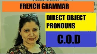 Direct Object Pronouns  Les Pronoms COD [upl. by Infield982]