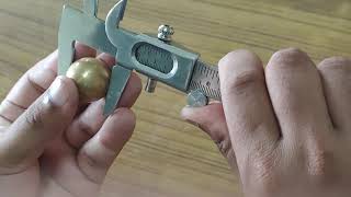 Physics Practical class 11th  Vernier callipers introduction [upl. by Haduj647]