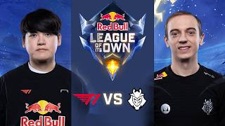 T1 vs G2  Red Bull League of Its Own [upl. by Eimerej246]