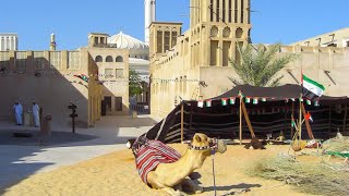 The Dubai Heritage Village A glimpse of UAE’s culture amp tradition  Old Dubai [upl. by Cartwright]