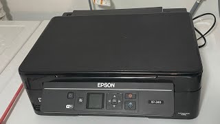 Epson XP340 Printer Ink Cartridge Replacement [upl. by Stephie]