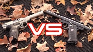 RUGER MARK 4 VS SampW VICTORY  WHICH IS BETTER [upl. by Shayla457]