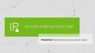 The PRAESENSA PAVA System Secure Infrastructure [upl. by Ydderf]