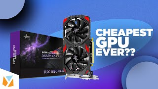 Aisurix RX 580 Cheapest GPU [upl. by Koby]