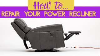 HowTo Power Recliner Repair [upl. by Bierman]