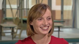 Pushing the Limits Swimmer Katie Ledecky makes history [upl. by Ahsemed370]