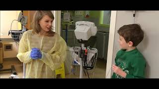 Taylor Swift Visits A Sick Child In Hospital Talks Spiderman [upl. by Lebasiram]