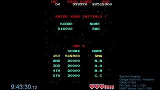 Galaga FastFire  MAME  20518900 WR [upl. by Franckot50]