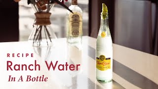 Ranch Water in a Topo Chico bottle with Fortaleza Tequila [upl. by Graham241]