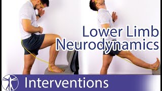 Lower Limb Neurodynamic Techniques  Sliders amp Tensioners [upl. by Dnalevelc]