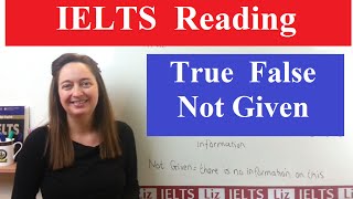 IELTS Reading Tips True False Not Given [upl. by Crary]