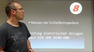 Prüfen elektrischer Anlagen Schleifenimpedanz 8 [upl. by Salzhauer]