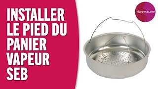 Comment installer le pied du panier vapeur Seb pour autocuiseur [upl. by Leanahtan895]