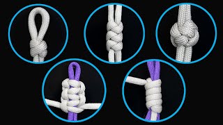 Nudos básicos para hacer pulseras paracord [upl. by Nosiaj]