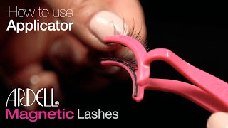 Magnetic Lash Applicator  Full Strip Lashes [upl. by Eseret940]