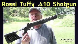 Rossi Tuffy 410 Shotgun on Riders Range [upl. by Caine655]