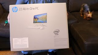 HP 22 All In One UNBOXING  Review And First Thoughts  Its Beautiful [upl. by Ailene]