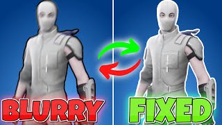 How To Fix Fortnite Chapter 4 Graphics Performance Mode BlurryIssues [upl. by Blackman]