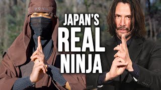 The Real NINJA who Taught Keanu Reeves Ninjutsu  JAPAN PROS 4 [upl. by Oivlis250]