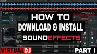 VIRTUAL DJ  How To DOWNLOAD SOUND EFFECTS and DJ DROPS  virtual dj 2022  2021 [upl. by Anella]