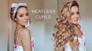 Heatless Curls Tutorial  Shonagh Scott [upl. by Sylirama6]