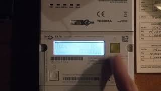 Landis and Gyr E470 Smart Meter [upl. by Avehs]