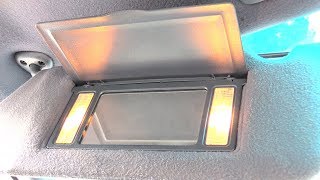 Vehicle Vanity Light and Mirror Change Same for many Vehicles [upl. by Flann]