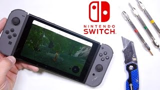 Nintendo Switch Durability Test  Will it survive [upl. by Nevet]