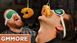 Donut On A String Challenge [upl. by Einnok]