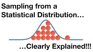 Sampling from a Distribution Clearly Explained [upl. by Arocahs]