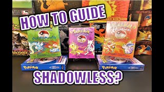 How to spot the differences between Pokemon Shadowless and Unlimited Decks [upl. by Alveta]