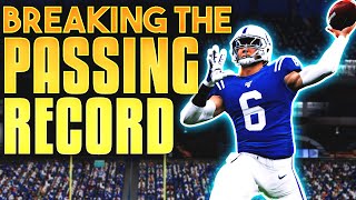 BREAKING THE PASSING RECORD Madden 20 Face Of the Franchise [upl. by Uhsoj]