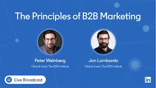 The Principles of B2B Marketing [upl. by Flagler]